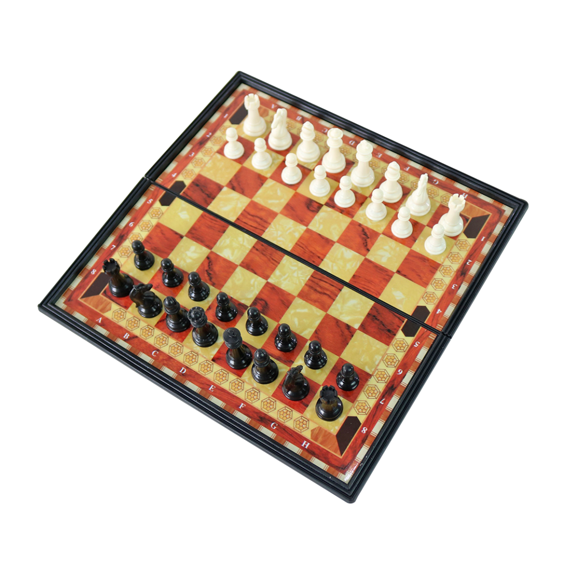 Jogo de xadrez magnético dobrável 32 peças 25CM na Americanas Empresas